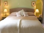Main bedroom bed
